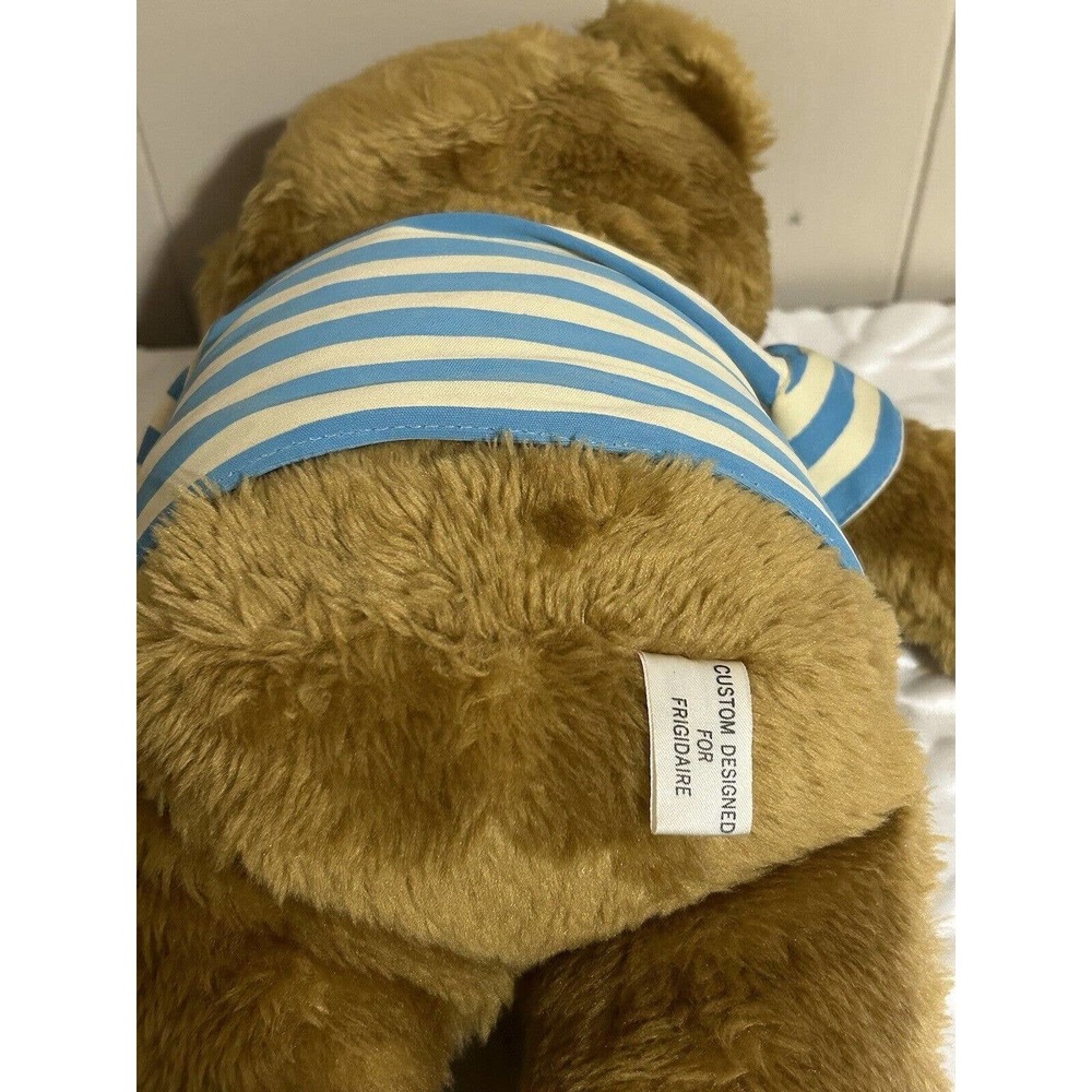 Vintage 1980 Frigidarie Frigi Bear 15" Promotional Plush Stuffed Animal Toy - Picture 12 of 12